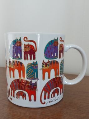 Vintage Laurel Burch Cat Mug